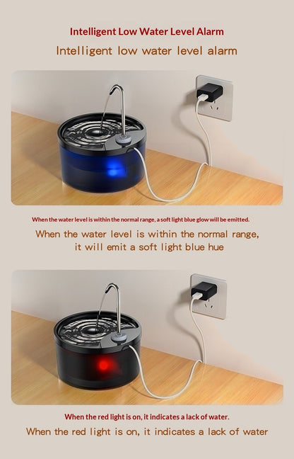 Smart Filtered Pet Water Fountain